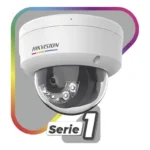 Camara Domo IP Hikvision Ds-2Cd1167G2H-Liuf 6Mpx/2.8 Lente/Acusense Lite/ Luz Blanca 30 Mts/Imagen A Color 24/7/Exterior IP67/Wdr 120Db/PoE/Onvif