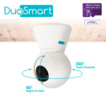 CAMARA INTELIGENTE DUOSMART E10 FULL HD 1080P/WIFI 2.4 GHZ/MICROSD DE HASTA 128GB