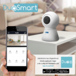 CAMARA INTELIGENTE DUOSMART E10 FULL HD 1080P/WIFI 2.4 GHZ/MICROSD DE HASTA 128GB