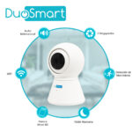 CAMARA INTELIGENTE DUOSMART E10 FULL HD 1080P/WIFI 2.4 GHZ/MICROSD DE HASTA 128GB