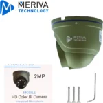 Camara Movil Domo Ahd Meriva Mc320Hd 2Mpx/Lente 2.8Mm/Ir 5M/IP54/Microfono Integrado/Conector Din De Aviacion 4 Pines/Para Interiores/Color Verde
