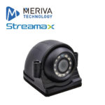 Camara Movil Domo Ahd Meriva Technology 2Mpx/Lente Fijo 2.5Mm/IP54/Ir 10M/Audio Integrado/Conector Din De Aviacion 4 Pines/Compatible Con Mdvrs Que Soporten 1080P/Mc4002Hd