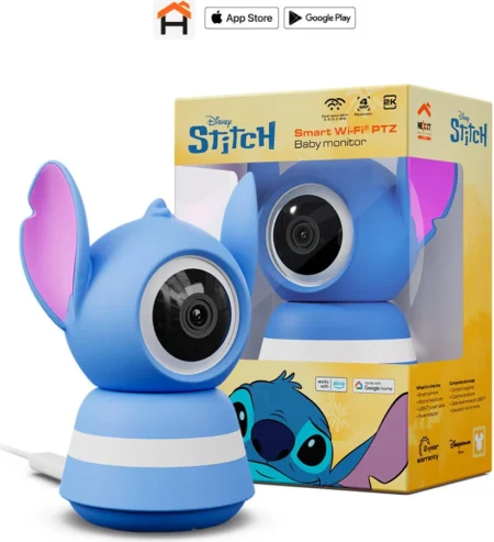 Camara Ptz Wi-Fi Nexxt Baby Monitor Stitch Edition 4Mpx/Audio Bidireccional/Alertas Inteligentes/MicroSD/Nhc-B200 St