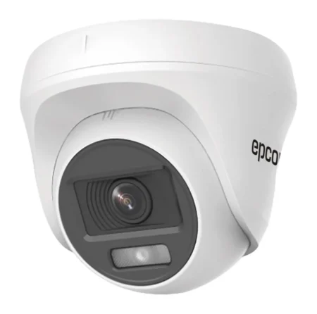 Camara Turret Epcom E8-Turbo-Pc/A 2Mpx/Lente 2.8Mm/Imagen A Color 24/7/Policarbonato/Interior/Microfono Integrado/Dwdr