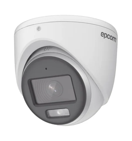 Camara Turret Turbohd Epcom E3K-Turbo-C 5Mp/Color Vu/Lente 2.8 Mm/Microfono Integrado/20 Mts Luz Blanca/Exterior IP67/Dwdr