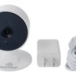 Camara WiFi 2.4 Smarthome Scam3C 3Mpx/Deteccion De Humanos/Mascotas/Audio De 2 Vias/Almacenamiento MicroSD/Interior