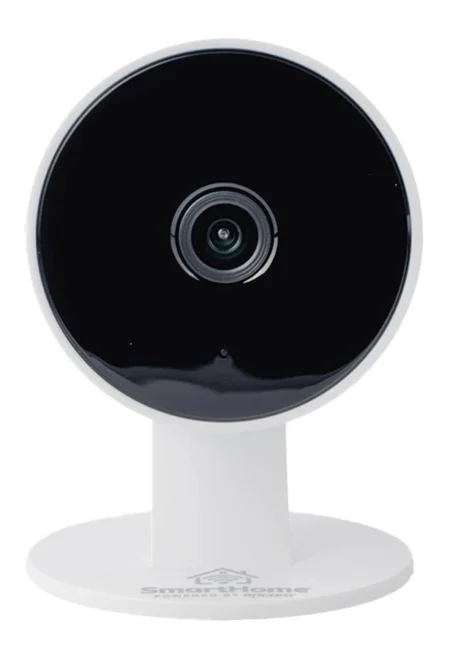 Camara WiFi 2.4 Smarthome Scam3C 3Mpx/Deteccion De Humanos/Mascotas/Audio De 2 Vias/Almacenamiento MicroSD/Interior