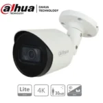 Camara Bullet Dahua Hac-Hfw1801T-A De 8Mpx 4K/Lente De 2.8Mm/Microfono Integrado/Wdr Real/Ir De 30 Mts