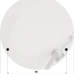 Camara Domo IP Dahua Dh-Ipc-Hdw5442Tm-Ase 4Mpx/Lente 2.8Mm/Face Detection/Proteccion Perimetral/Conteo De Personas/Ir 50M/Ranura MicroSD/Epoe/IP67