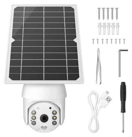 Camara Mini Bala Steren Cctv-1018 2Mpx/Full HD/Tetrahibrida/Para Exterior/Color Blanco