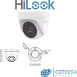 Camara Turret Turbohd Hilook Thc-T320-Vf 2Mpx/Lente 2.8-12Mm/Ir 40M/Ip66/4 Tecnologias