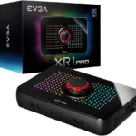 CAPTURADORA DE VIDEO EVGA XR1 PRO, 144-U1-CB21-LR, HDMI, USB 3.1, 2160P, COLOR NEGRO
