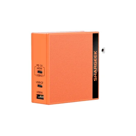 Cargador Shargeek S140 Sha-11504007 3 Puertos USB-C/USB-A/140W