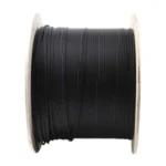 Carrete De 2 Km De Fibra Optica Drop Linkedpro, Interior/Exterior G.657A2 Monomodo De 2 Hilos (Bifibra), Dielectrica, Forro Negro, Lpdropa22C/2Km