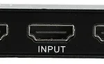 Splitter HDMI De 1 Entrada Y 8 Salidas Saxxon Soporta Resolucion Ultra HD 4K-2K/30Hz/10M En Entrada Y Salida/Switch Edid/Color Negro/Lkv318Hdr-V2.0