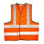 Chaleco De Seguridad Surtek 137376 De Mallade Poliester Con Correas/Ajustables/Unitalla/Naranja