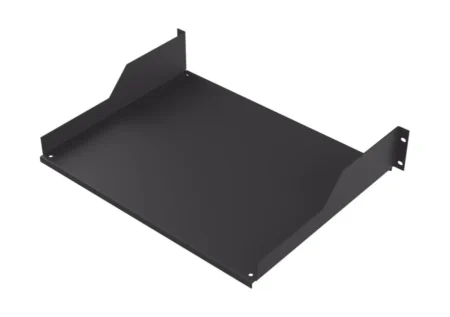 Charola Para Soportar Equipos En Rack De 19 In – Profundidad De 34 Cm, Color Negro, 2U