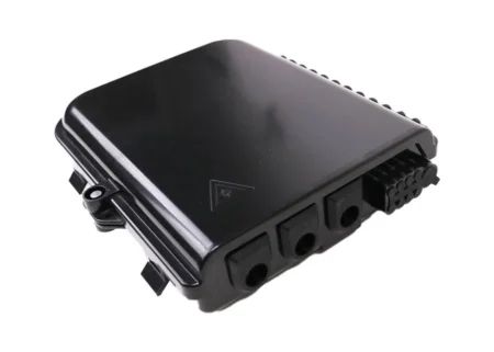 Cierre De Empalme Para 24 Fusiones De Fibra Optica Linkedpro Interior/Exterior/3 Entradas Para Cable 6-12Mm/Con 8 Acopladores Sc/Apc Y Splitter 1X8 Sc/Apc Incluido/IP65/Lp-Fat08-3