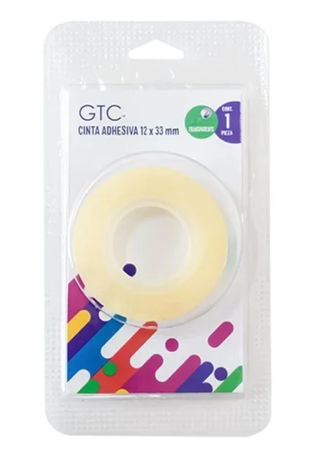 Cinta Adhesiva Transparente Janel 1191233100 12Mmx33M/1 Pieza
