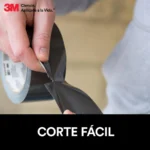 CINTA PARA DUCTOS 3920-BK 48MM X 18.2M/COLOR NEGRO