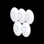 KIT DE 5 ACCESS POINT UBIQUITI UAP-AC-HD-5 DE BANDA DUAL UNIFI HD/4 ANTENAS DE 3DBI Y 4DBI/1700MBITS/2.4GHZ- 5GHZ/SIN POE/HASTA 500 USUARIOS WIFI