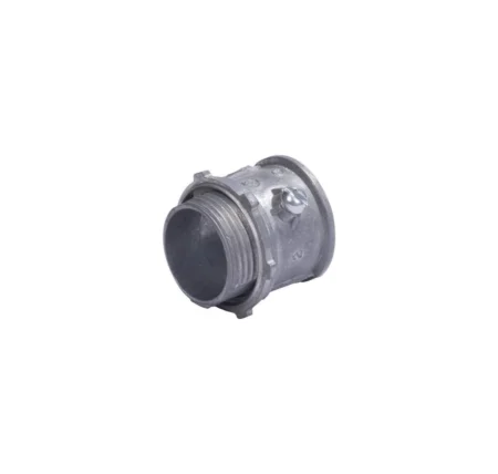 Conector 3/4″ (19Mm) Jupiter Ju-Pd-34-Con, Pared Delgada Con Tornillo Tipo Americano Galvanizado Etiqueta Verde