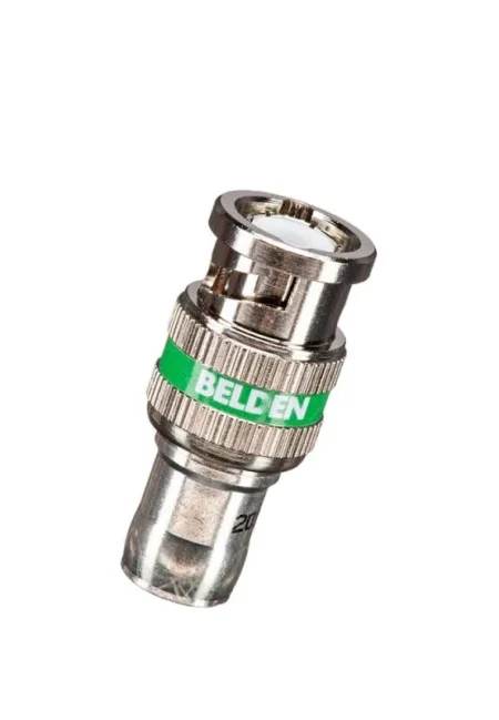 CONECTOR BNC BELDEN 1694ABHD3, PARA SDI-HD EN COAXIAL RG6, TIPO DE COMPRESION: 3 PIEZAS TRADICIONAL