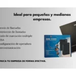 CONMUTADOR CENTRAL PBX PABX SV308 3 LINEAS/8 EXTENSIONES/COLOR NEGRO