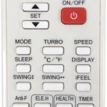 Control Remoto Para Minisplit Aufit Ykrh/101E