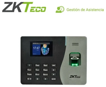 Control De Asistencia Zkteco K20+V3 3,000 Huellas/50,000 Eventos Tecnologia Ssr/USB
