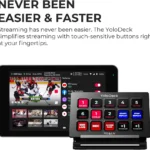 Panel De Control Yololiv Yolodeck Para Streaming/15 Botones LCD