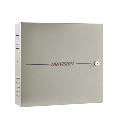 Controlador De Acceso Hikvision Ds-K2601T, 1 Puerta/2 Lectores De Huella O Tarjeta/100,000 Tarjetas/Integracion Con Camaras/Incluye Gabinete Y Fuente De Alimentacion 12Vcc/8A