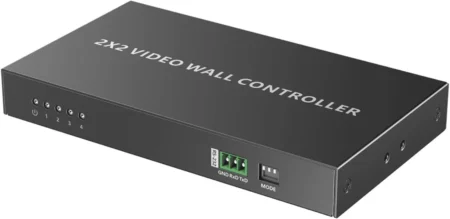 Controlador De Videowall 2X2 Epcom Tt104Vw Multiples Modos De Vista/Audio 3.5Mm/Control Rs232