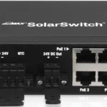 CONTROLADOR DE CARGA MPPT SUNMAX SOLARPOINT 24V/7A UBIQUITI PARA INTERIOR/CON SWITCH POE PASIVO 24V/INTEGRADO PARA ALIMENTAR EQUIPOS AIRMAX/SM-SW-40