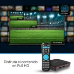 CONVERTIDOR DE MEDIOS STEREN SMART TV, TV BOX, ANDROID, 8GB, FULL HD, WIFI, HDM INTV-110