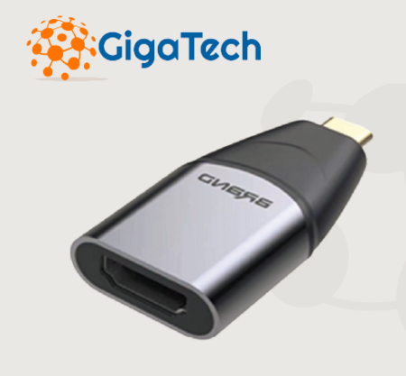 Convertidor USB C A HDMI Gigatech Tc-HDMI, Aluminio