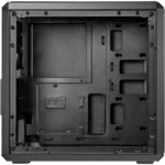 GABINETE COOLER MASTER Q300LV2-KGNN-S00 MASTERBOX Q300L V2, MINI-TOWER, CON VENTANA, SIN FUENTE, USB 3.2, 1 VENTILADOR INSTALADO, COLOR NEGRO, ATX