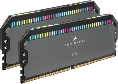 Memoria DDR5 64Gb 5200Mhz Corsair Dominator Platinum Rgb Cmt64Gx5M2B5200C40 (2X32Gb), Non-ECC, Cl40, Xmp