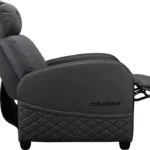 Sofa Gamer Cougar Ranger Elite Jet Gray/Terciopelo Suave/135Kg/Reclinable/Bolsillo Lateral/Color Gris-Negro/3Mraegrb.0001
