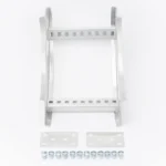 Curva Vertical Interior De Aluminio De 90° Perfil Z Charofil Chvi908R8X9Ak Peralte 3 1/4"/Ancho 9"/Radio 8"/Incluye Tornilleria