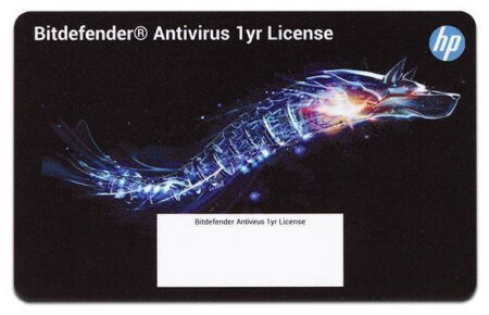 Antivirus HP Consumo Bitdefender Total Security Licencia De 1 Año, 1 Usuario D000A20