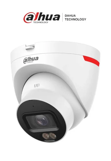 Camara Domo IP Dahua Dh-Ipc-Hdw2449T-S-Pro 4Mpx/Lente 3.6Mm/Wizcolor/Wizsense Con Ia/Smd Plus/Microfono Integrado/Wdr 120Db/Ranura MicroSD/PoE/IP67