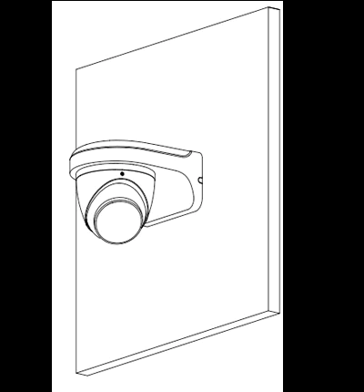 CAMARA DOMO IP DAHUA IPC-HDBW3841E 8MPX 4K/LENTE DE 2.8 MM/107° DE APERTURA/SMD 4.0/AI SSA/POE/IP67/IK10/RANURA MICROSD
