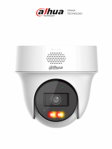 Camara Pt IP Domo Dahua Dh-Ipc-Pt1239H-Pv 2Mpx/Lente 2.8Mm/30M De Iluminacion Dual Inteligente/Audio Dos Vias/Deteccion De Humanos Y Vehiculos/Proteccion Perimetral/Disuasion Activa/PoE/Ip66
