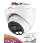 Dahua Hac-Hdw1809T-A-LED - Camara Domo Eyeball 4K Full Color/ 8 Mp/2.8 Mm/ 106°/ Microfono / 40 Mt Ir/ Imagen A Color 24/7 -