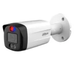 Camara Bullet Ir Dahua Hac-Me1509Thn-A-Pv-0280B-S2 5Mpx/Lente 2.8Mm/111°/Luminador Dual Inteligente+Disuasion Activa Con Luz Roja Y Azul/Microfono Integrado/40 Mts De Iluminacion Ir Y Visible