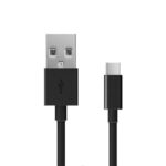 Cable USB A A Tipo C - Color Negro. 1 Metro De Largo . Alta Resistencia De Materiales Y Carga Rápida Db-G-Usbcn