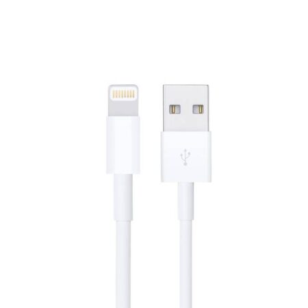Cable USB A A Lightning – Color Blanco. 1 Metro De Largo. Alta Resistencia De Materiales Y Carga Rápida Db-G-Usblb
