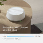 Router Inalambrico Be3600 Tp-Link Deco Be25(1-Pack) 2.4-5Ghz/Doble Banda/2 Puertos De 2.5Gbps/Color Blanco