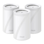 Router Inalambrico Tp-Link Deco Be65(3-Pack) 2.4+5+6Ghz/Triple Banda/4 Puertos 2.5Gb/Canales De 320Mhz/Sistema Wi-Fi 7 Mesh